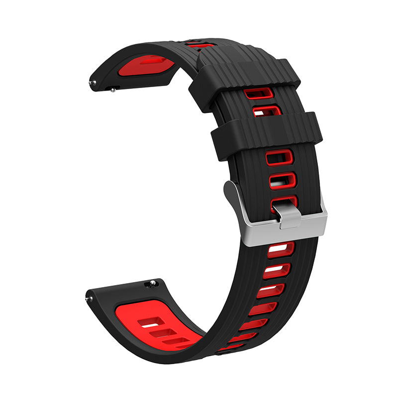 For Huawei Watch GT 3 (46mm) Dual Color 22mm Silicone Watch Strap Replacement Wrist Band For Huawei Watch GT 3 (46mm) Dual Color 22mm Silicone Watch Strap Replacement Wrist Band